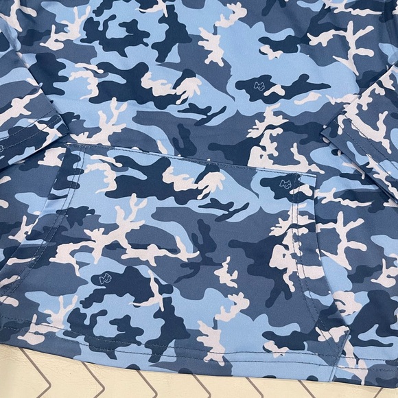 NWT Prodoh Blue Camo Pro Performance Hoodie T-shirt - Picture 5 of 12